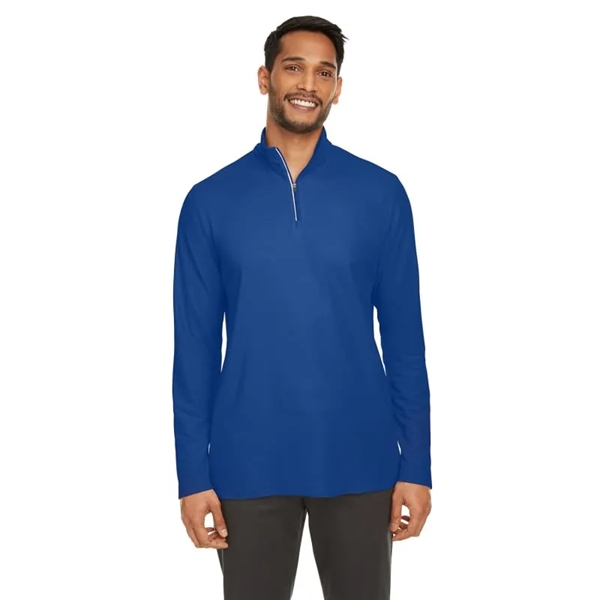 CORE365 Men's Fusion ChromaSoft™ Pique Quarter-Zip - CORE365 Men's Fusion ChromaSoft™ Pique Quarter-Zip - Image 0 of 12
