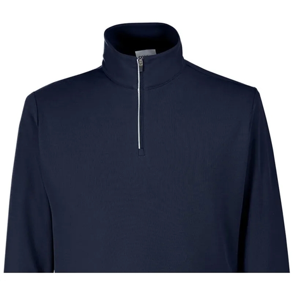 CORE365 Men's Fusion ChromaSoft™ Pique Quarter-Zip - CORE365 Men's Fusion ChromaSoft™ Pique Quarter-Zip - Image 6 of 12