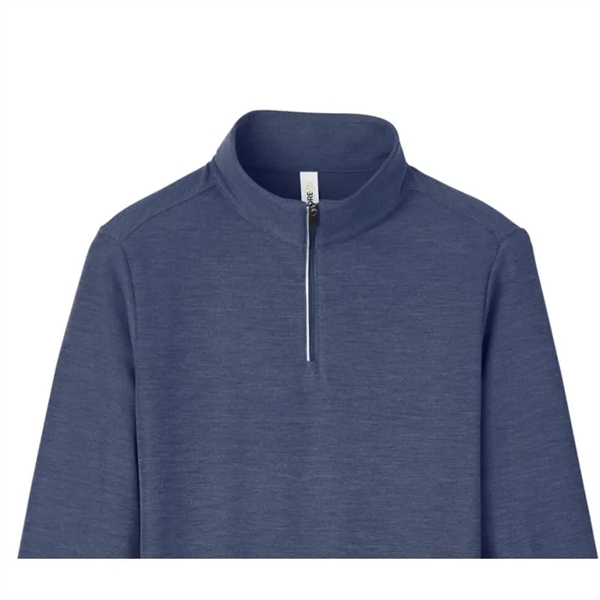 CORE365 Men's Fusion ChromaSoft™ Pique Quarter-Zip - CORE365 Men's Fusion ChromaSoft™ Pique Quarter-Zip - Image 7 of 12