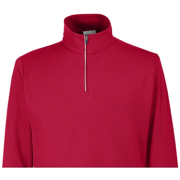 CORE365 Men's Fusion ChromaSoft™ Pique Quarter-Zip - CORE365 Men's Fusion ChromaSoft™ Pique Quarter-Zip - Image 8 of 12