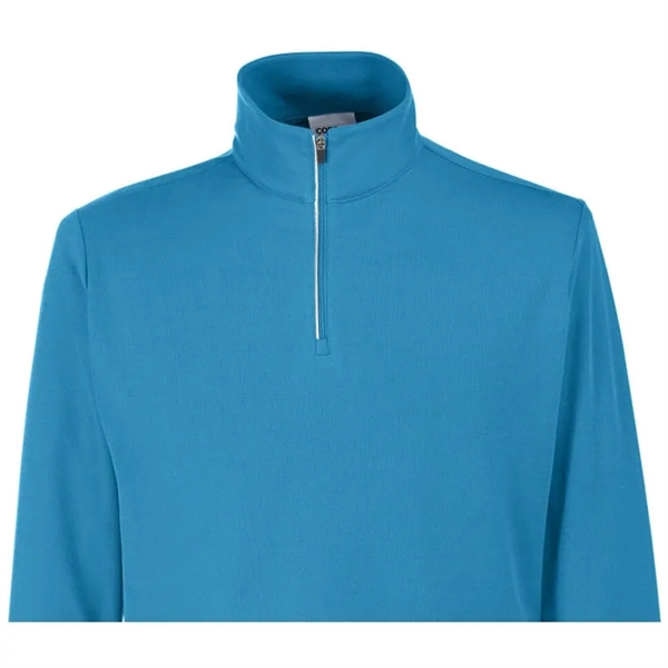 CORE365 Men's Fusion ChromaSoft™ Pique Quarter-Zip - CORE365 Men's Fusion ChromaSoft™ Pique Quarter-Zip - Image 9 of 12