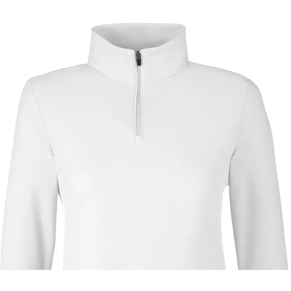 CORE365 Ladies' Fusion ChromaSoft™ Pique Quarter-Zip - CORE365 Ladies' Fusion ChromaSoft™ Pique Quarter-Zip - Image 1 of 12
