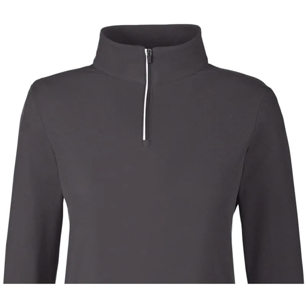 CORE365 Ladies' Fusion ChromaSoft™ Pique Quarter-Zip - CORE365 Ladies' Fusion ChromaSoft™ Pique Quarter-Zip - Image 4 of 12