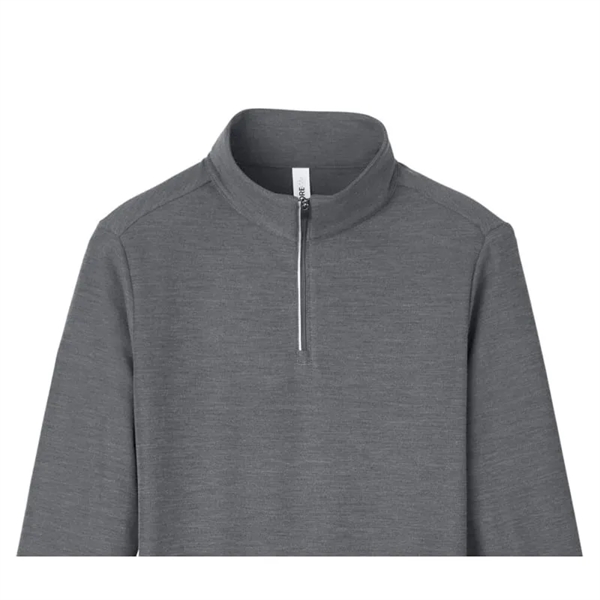 CORE365 Ladies' Fusion ChromaSoft™ Pique Quarter-Zip - CORE365 Ladies' Fusion ChromaSoft™ Pique Quarter-Zip - Image 5 of 12