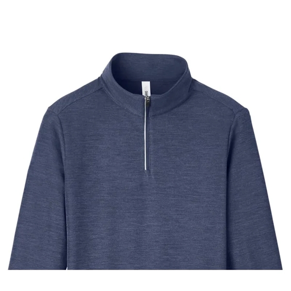 CORE365 Ladies' Fusion ChromaSoft™ Pique Quarter-Zip - CORE365 Ladies' Fusion ChromaSoft™ Pique Quarter-Zip - Image 7 of 12