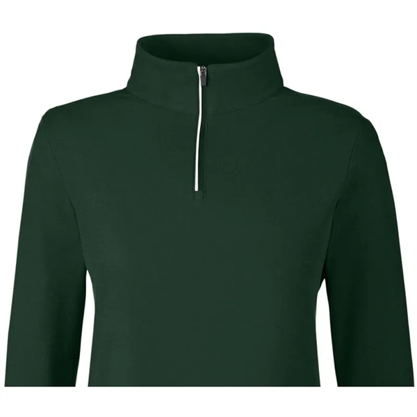CORE365 Ladies' Fusion ChromaSoft™ Pique Quarter-Zip - CORE365 Ladies' Fusion ChromaSoft™ Pique Quarter-Zip - Image 10 of 12