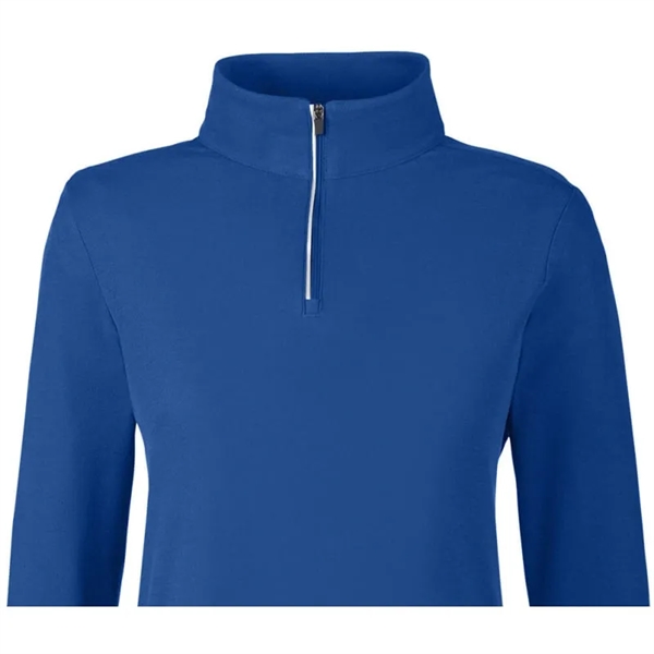 CORE365 Ladies' Fusion ChromaSoft™ Pique Quarter-Zip - CORE365 Ladies' Fusion ChromaSoft™ Pique Quarter-Zip - Image 12 of 12