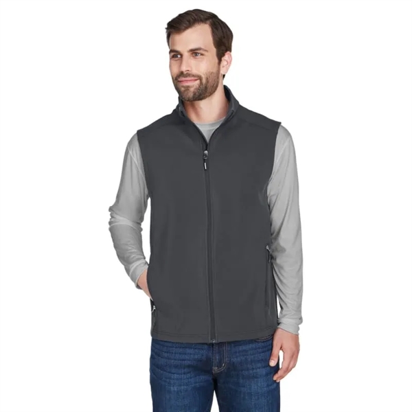 CORE365 Men's Cruise Two-Layer Fleece Bonded Soft Shell Vest - CORE365 Men's Cruise Two-Layer Fleece Bonded Soft Shell Vest - Image 0 of 4