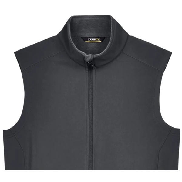 CORE365 Men's Cruise Two-Layer Fleece Bonded Soft Shell Vest - CORE365 Men's Cruise Two-Layer Fleece Bonded Soft Shell Vest - Image 2 of 4