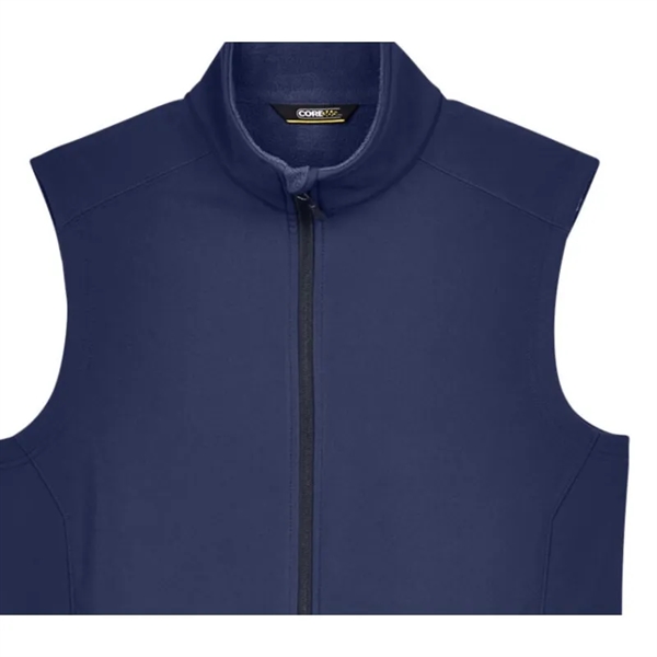 CORE365 Men's Cruise Two-Layer Fleece Bonded Soft Shell Vest - CORE365 Men's Cruise Two-Layer Fleece Bonded Soft Shell Vest - Image 3 of 4