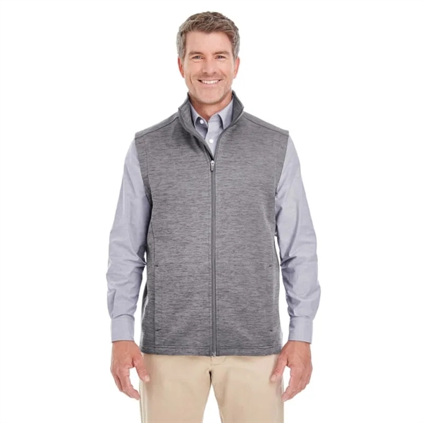 Devon & Jones Men's Newbury Melange Fleece Vest - Devon & Jones Men's Newbury Melange Fleece Vest - Image 0 of 5