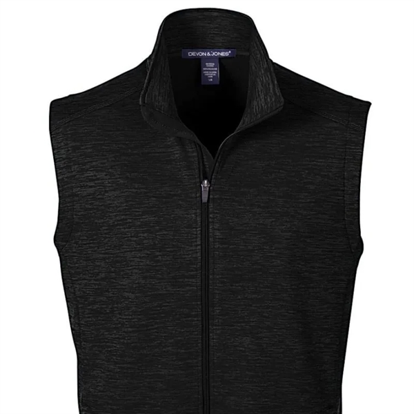 Devon & Jones Men's Newbury Melange Fleece Vest - Devon & Jones Men's Newbury Melange Fleece Vest - Image 1 of 5