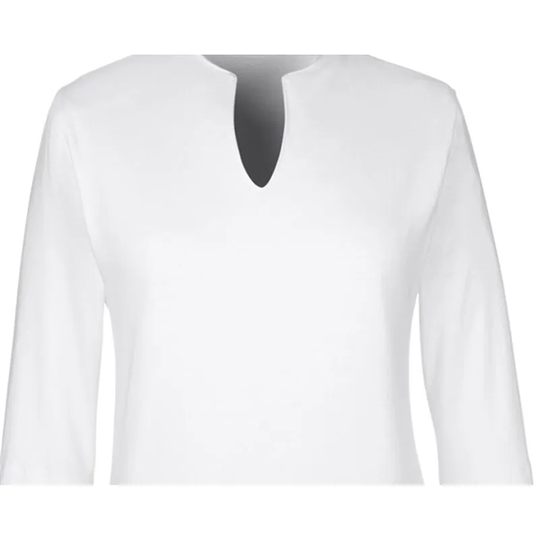 Devon & Jones Ladies' Perfect Fit™ Tailored Open Neckline... - Devon & Jones Ladies' Perfect Fit™ Tailored Open Neckline... - Image 1 of 7
