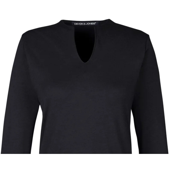 Devon & Jones Ladies' Perfect Fit™ Tailored Open Neckline... - Devon & Jones Ladies' Perfect Fit™ Tailored Open Neckline... - Image 2 of 7