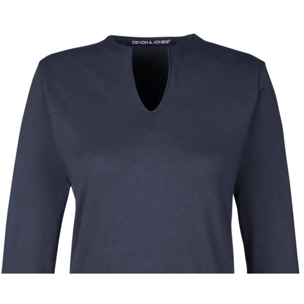 Devon & Jones Ladies' Perfect Fit™ Tailored Open Neckline... - Devon & Jones Ladies' Perfect Fit™ Tailored Open Neckline... - Image 6 of 7