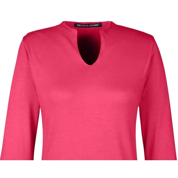 Devon & Jones Ladies' Perfect Fit™ Tailored Open Neckline... - Devon & Jones Ladies' Perfect Fit™ Tailored Open Neckline... - Image 7 of 7