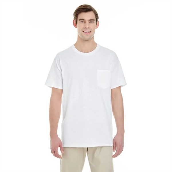 Gildan Unisex Heavy Cotton Pocket T-Shirt - Gildan Unisex Heavy Cotton Pocket T-Shirt - Image 0 of 12