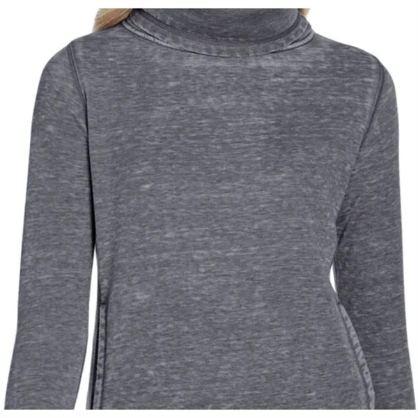 J America Ladies' Zen Fleece Cowl Neck - J America Ladies' Zen Fleece Cowl Neck - Image 1 of 2