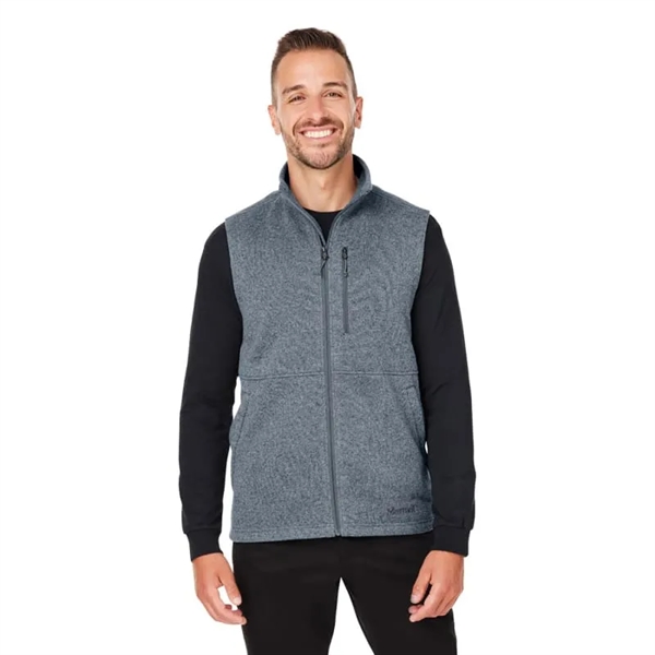 Marmot Men's Dropline Sweater Fleece Vest - Marmot Men's Dropline Sweater Fleece Vest - Image 0 of 3