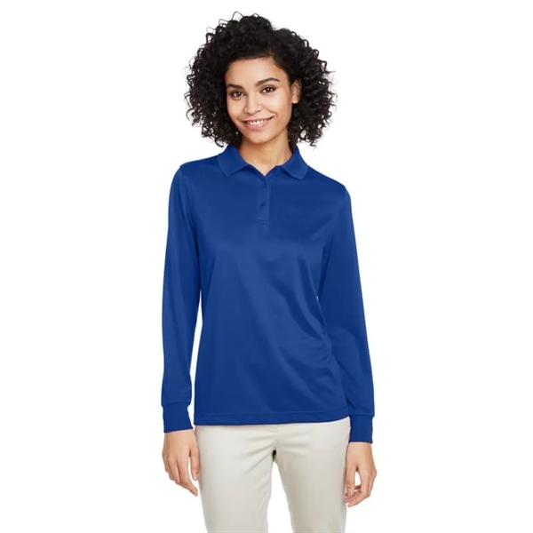 Harriton Ladies' Advantage Snag Protection Plus IL Long S... - Harriton Ladies' Advantage Snag Protection Plus IL Long S... - Image 0 of 5