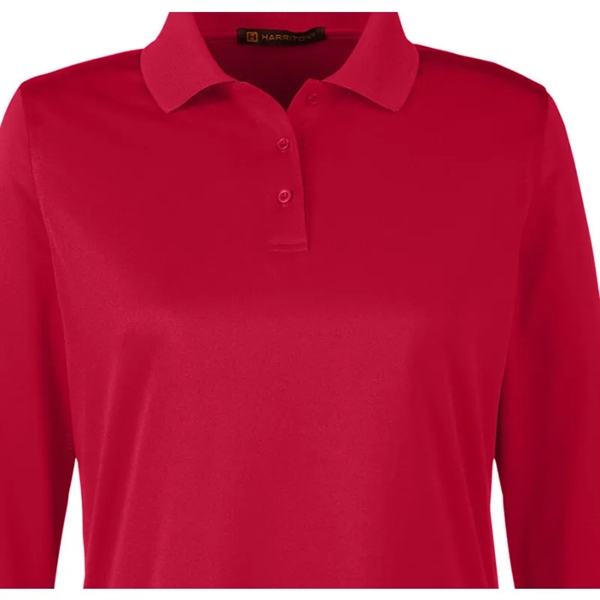 Harriton Ladies' Advantage Snag Protection Plus IL Long S... - Harriton Ladies' Advantage Snag Protection Plus IL Long S... - Image 4 of 5