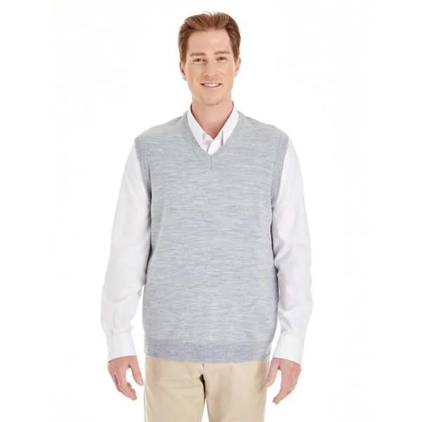 Harriton Men's Pilbloc™ V-Neck Sweater Vest - Harriton Men's Pilbloc™ V-Neck Sweater Vest - Image 0 of 4