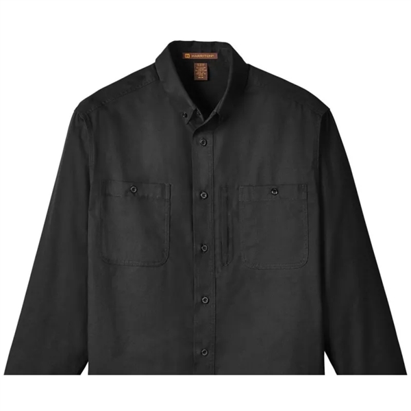 Harriton Men's Advantage IL Long-Sleeve Workshirt - Harriton Men's Advantage IL Long-Sleeve Workshirt - Image 1 of 3