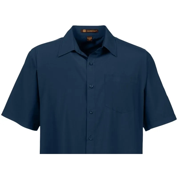 Harriton Men's Paradise Short-Sleeve Performance Shirt - Harriton Men's Paradise Short-Sleeve Performance Shirt - Image 1 of 4