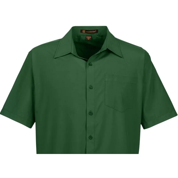 Harriton Men's Paradise Short-Sleeve Performance Shirt - Harriton Men's Paradise Short-Sleeve Performance Shirt - Image 2 of 4