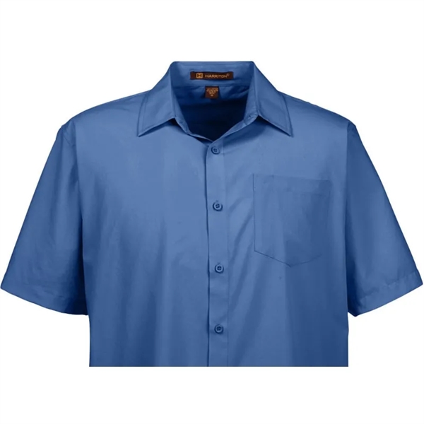 Harriton Men's Paradise Short-Sleeve Performance Shirt - Harriton Men's Paradise Short-Sleeve Performance Shirt - Image 4 of 4