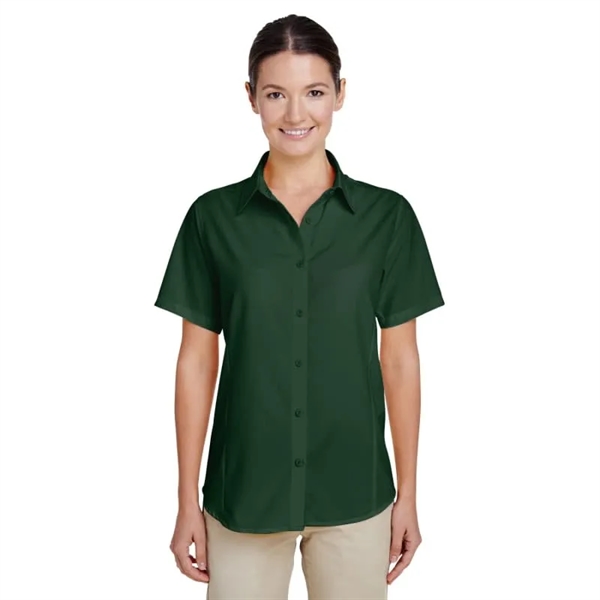 Harriton Ladies' Paradise Short-Sleeve Performance Shirt - Harriton Ladies' Paradise Short-Sleeve Performance Shirt - Image 0 of 1