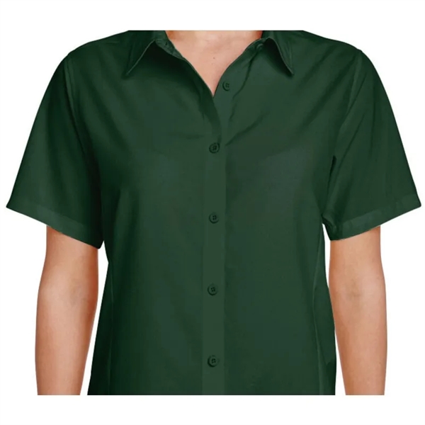 Harriton Ladies' Paradise Short-Sleeve Performance Shirt - Harriton Ladies' Paradise Short-Sleeve Performance Shirt - Image 1 of 1