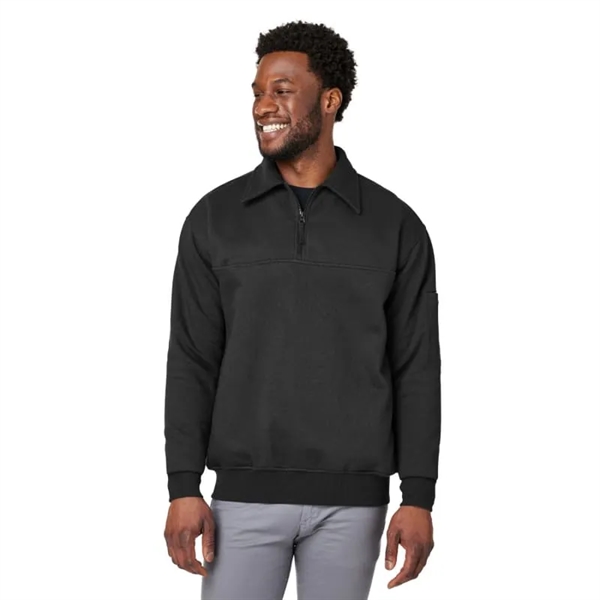 Harriton Men's ClimaBloc™ Heavyweight Quarter-Zip - Harriton Men's ClimaBloc™ Heavyweight Quarter-Zip - Image 0 of 3
