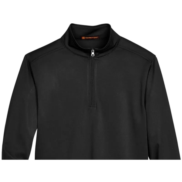 Harriton Men's Advantage Snag Protection Plus Quarter-Zip - Harriton Men's Advantage Snag Protection Plus Quarter-Zip - Image 1 of 5