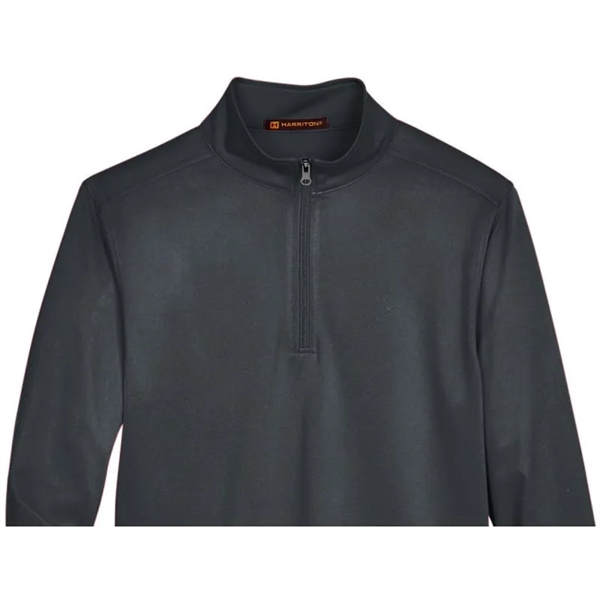 Harriton Men's Advantage Snag Protection Plus Quarter-Zip - Harriton Men's Advantage Snag Protection Plus Quarter-Zip - Image 2 of 5