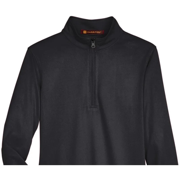 Harriton Ladies' Advantage Snag Protection Plus Quarter-Zip - Harriton Ladies' Advantage Snag Protection Plus Quarter-Zip - Image 1 of 5