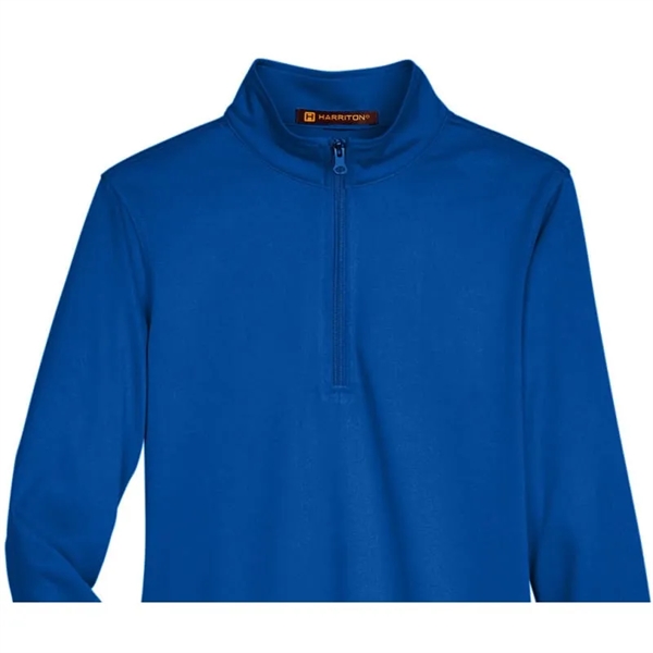 Harriton Ladies' Advantage Snag Protection Plus Quarter-Zip - Harriton Ladies' Advantage Snag Protection Plus Quarter-Zip - Image 5 of 5