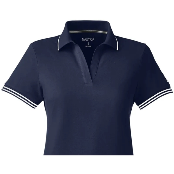 Nautica Ladies' Deck Polo - Nautica Ladies' Deck Polo - Image 3 of 5