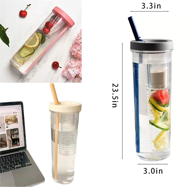 Outdoor Portable Cup w/ Straw - Outdoor Portable Cup w/ Straw - Image 1 of 1