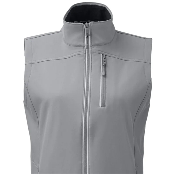 Nautica Ladies' Wavestorm Softshell Vest - Nautica Ladies' Wavestorm Softshell Vest - Image 2 of 3