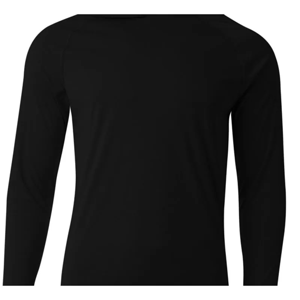 A4 Men's Cooling Performance Long-Sleeve Hooded T-shirt - A4 Men's Cooling Performance Long-Sleeve Hooded T-shirt - Image 2 of 10