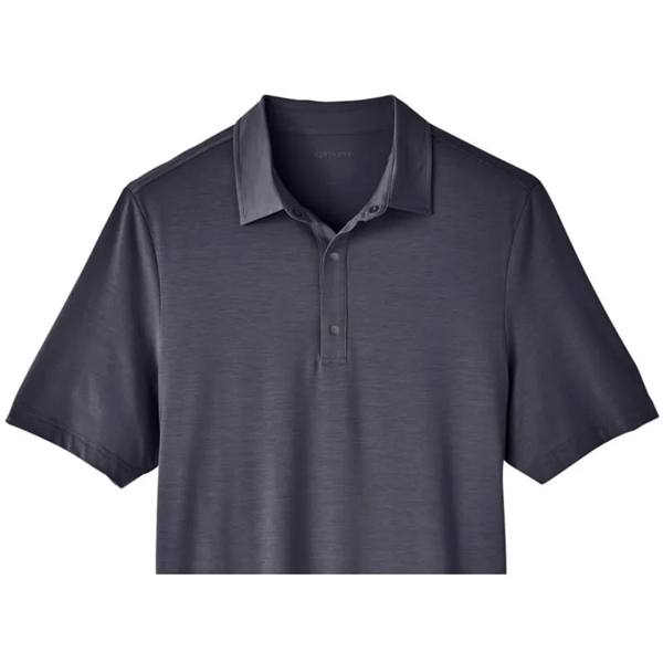 North End Men's Jaq Snap-Up Stretch Performance Polo - North End Men's Jaq Snap-Up Stretch Performance Polo - Image 3 of 6