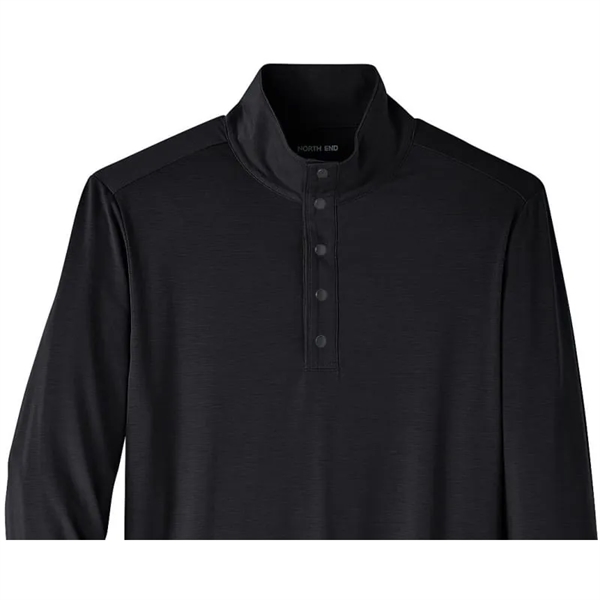 North End Men's Jaq Snap-Up Stretch Performance Pullover - North End Men's Jaq Snap-Up Stretch Performance Pullover - Image 1 of 6