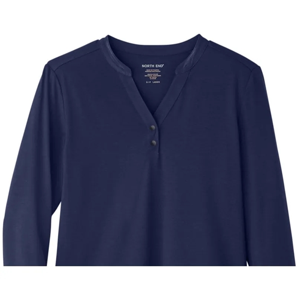 North End Ladies' Jaq Snap-Up Stretch Performance Pullover - North End Ladies' Jaq Snap-Up Stretch Performance Pullover - Image 4 of 6