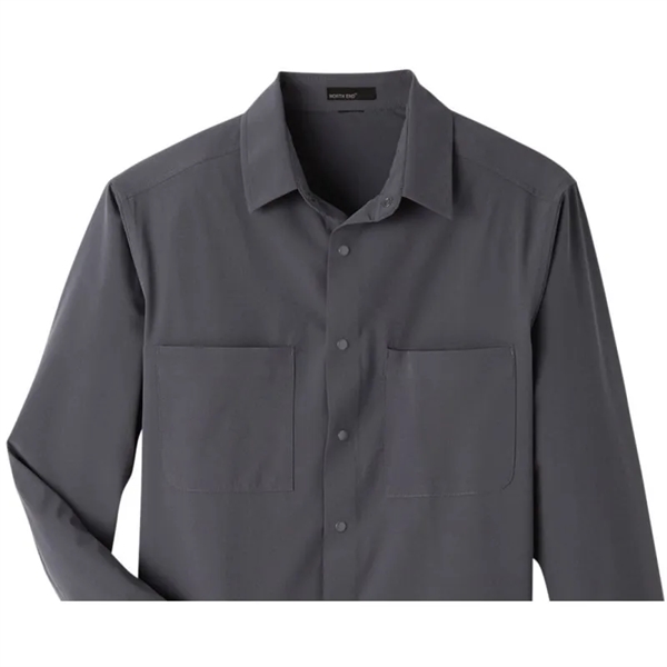 North End Men's Borough Stretch Performance Shirt - North End Men's Borough Stretch Performance Shirt - Image 2 of 4