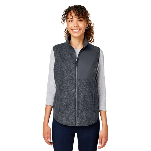North End Ladies' Aura Sweater Fleece Vest - North End Ladies' Aura Sweater Fleece Vest - Image 0 of 3