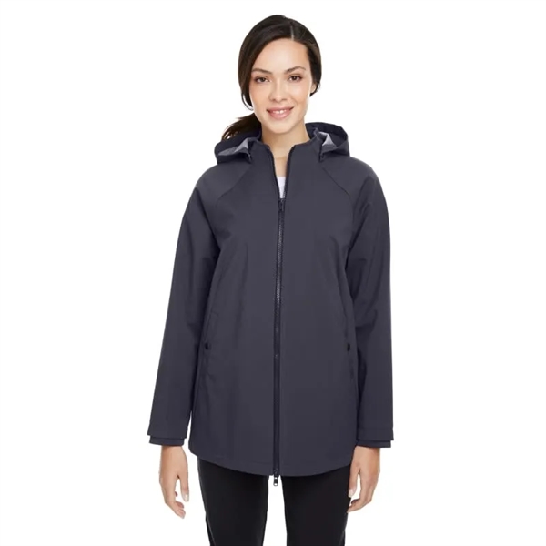 North End Ladies' City Hybrid Soft Shell Hooded Jacket - North End Ladies' City Hybrid Soft Shell Hooded Jacket - Image 0 of 3