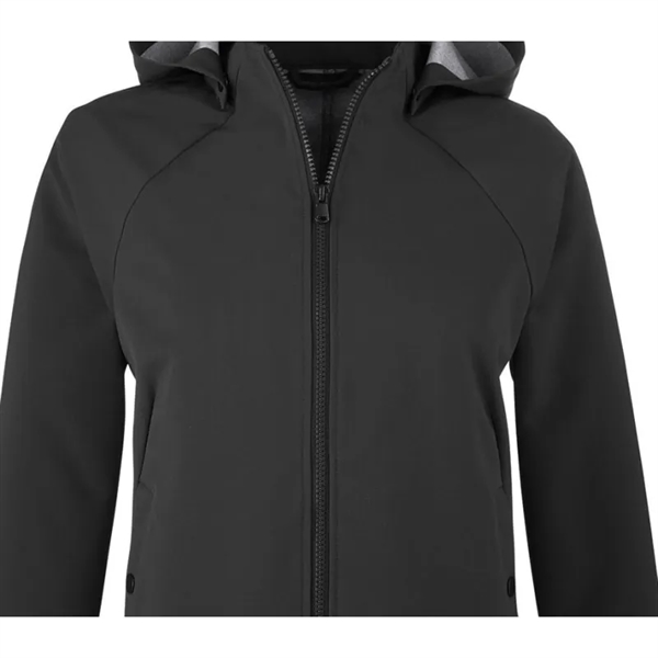 North End Ladies' City Hybrid Soft Shell Hooded Jacket - North End Ladies' City Hybrid Soft Shell Hooded Jacket - Image 1 of 3