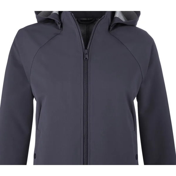 North End Ladies' City Hybrid Soft Shell Hooded Jacket - North End Ladies' City Hybrid Soft Shell Hooded Jacket - Image 2 of 3