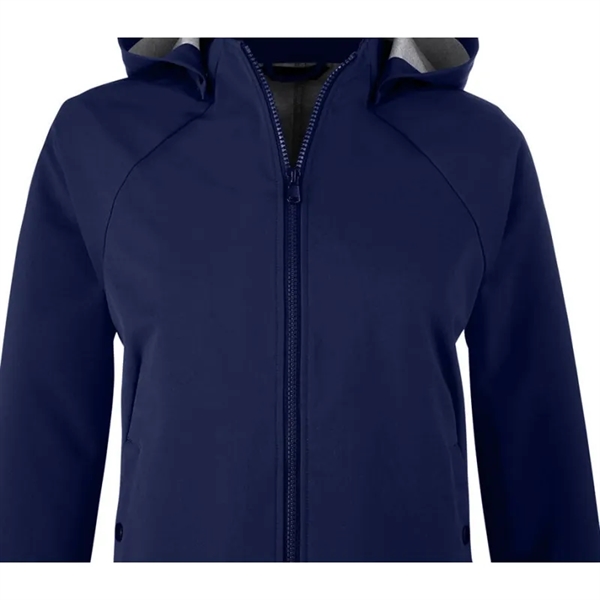 North End Ladies' City Hybrid Soft Shell Hooded Jacket - North End Ladies' City Hybrid Soft Shell Hooded Jacket - Image 3 of 3